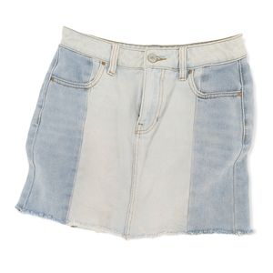 3/$20 PacSun 2-Tone Distressed Denim Skirt Size 25